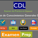 Examen de Conocimientos Generales CDL gratis 2024